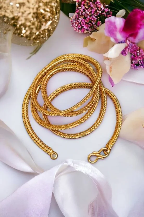 high quality gold plated chain 24 inches
