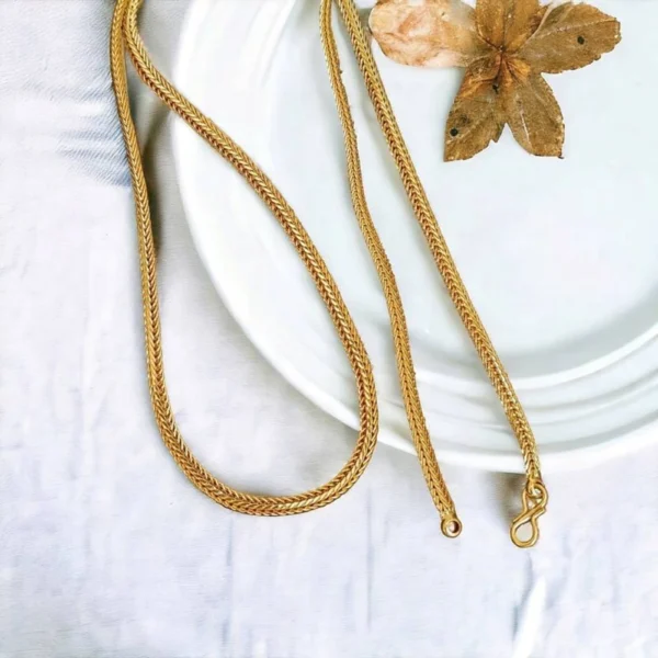 high quality gold plated chain 24 inches