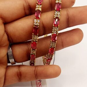 cz-american-diamond-ruby-stone-bangles